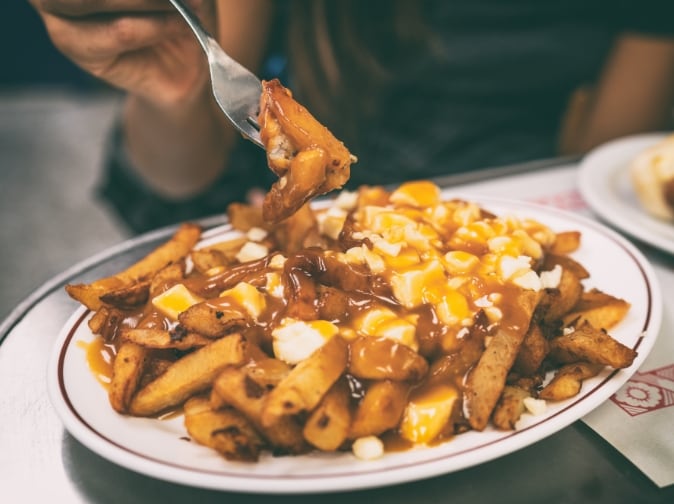 Assiette de poutine